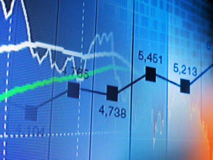 shutterstock_93500992.jpg Close up of a financial graph displaying stock market trends