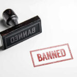 University AXES Controversial “Gender Unicorn” Curriculum Banned stamp and rubber stamp on white background.