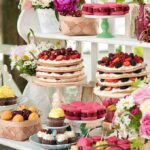 Birthday Party MASSACRE – Bash Turns DEADLY A beautifully arranged dessert table featuring various pastries and fruits
