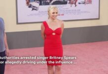 Britney Spears arrested on DUI charge in California, Sheriff's
