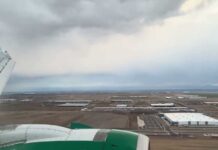 Frontier A321 NEO Landing in Denver from Austin