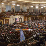 Senate Showdown Over Voting Explodes- ‘The Senate Sucks’ Large assembly in a government legislative chamber.