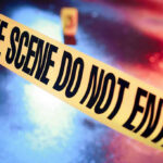 Family Fest Turns War Zone Crime scene tape with do not enter text.