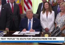 Defund No More — Capitol Power Move President Trump Signs the Secure America Act