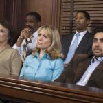 All-White Jury Sparks Murder Trial Firestorm A diverse group of jury members sitting in a courtroom with serious expressions