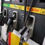 Trump Threatens Pump Price Crackdown Close-up of a fuel pump with diesel and gasoline options