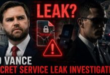 Security Protocols Leaked—Investigation Erupts JD Vance’s Secret Service Agent Under Investigation Over Alleged Leak