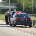 Field-Test Meth Twist Snags Ex-Star Police officer conducting a traffic stop on a highway