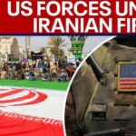 Iran Fires Back—U.S. Bases Targeted Middle East latest: Iranian forces target US troops after American strikes