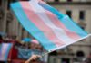 Conservative Gay Group Ditches Trans Push Transgender pride flag waving at a parade