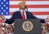 Deal Or Dud: Trump Reopens Kim Channel speaker at podium with U.S. flag backdrop