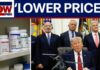 Trump vows to lower drug prices, update on Iran