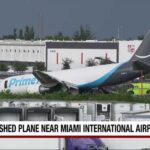 Amazon Air Crash Sparks Federal Probe Amazon cargo plane crashes after going off Miami International Airport runway