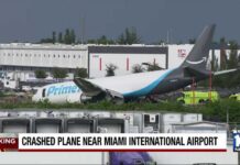 Amazon Air Crash Sparks Federal Probe Amazon cargo plane crashes after going off Miami International Airport runway